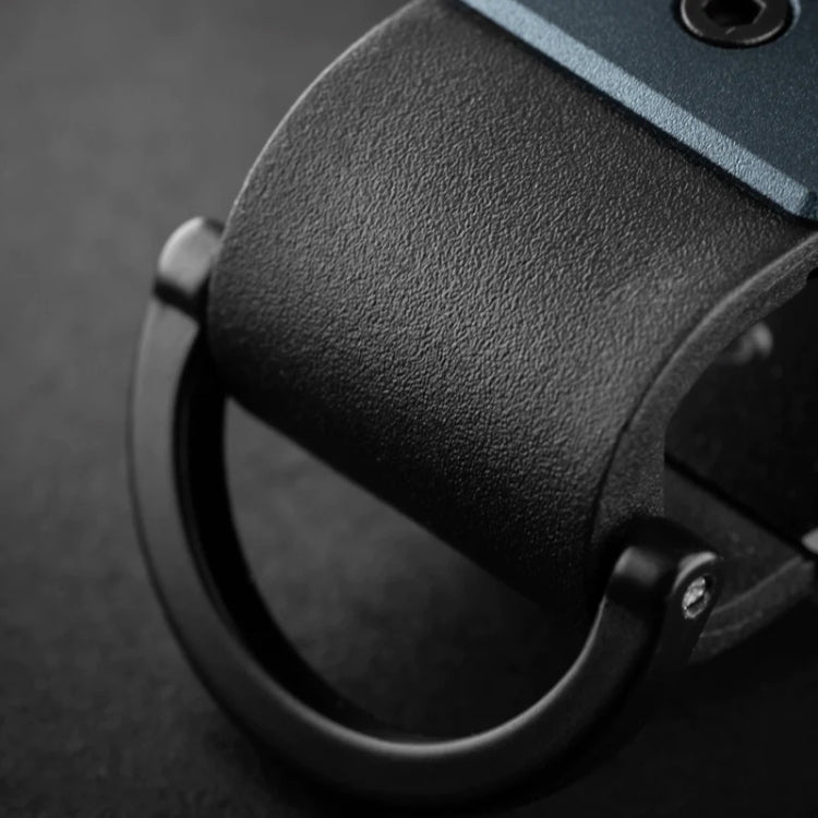 Compact Key Organizer Metal Key Chain Can Hold 2-6 Keys Black - Key Rings by PMC TechLife | Online Shopping South Africa | PMC TechLife | Buy Now Pay Later Mobicred