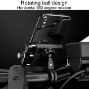 Kewig M7 Bicycle 4 Claws Aluminum Navigational Bracket Outdoor Cycling Cell Phone Holder(Blue)