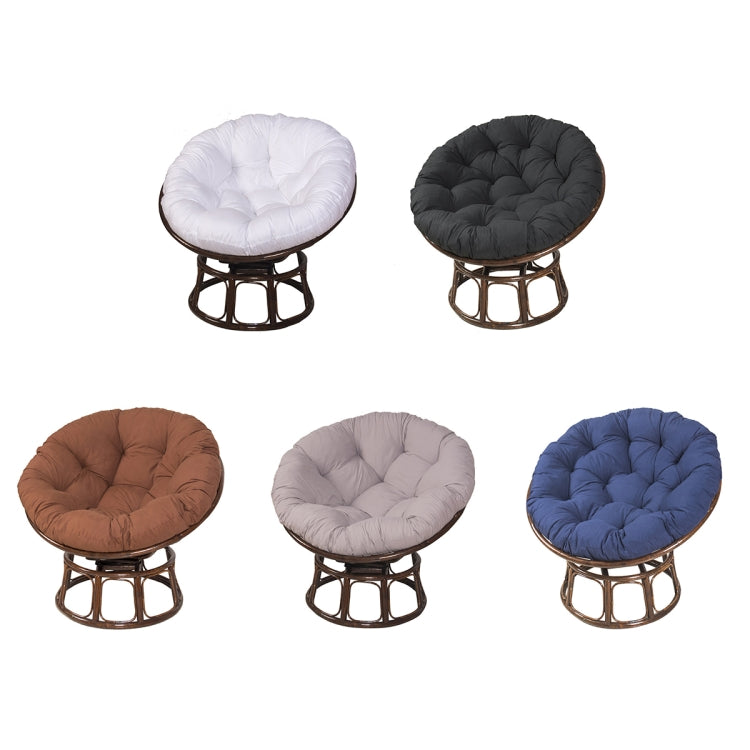 110x110cm Multifunctional Round Thickened Soft Hammock Cradle Cushion(White)