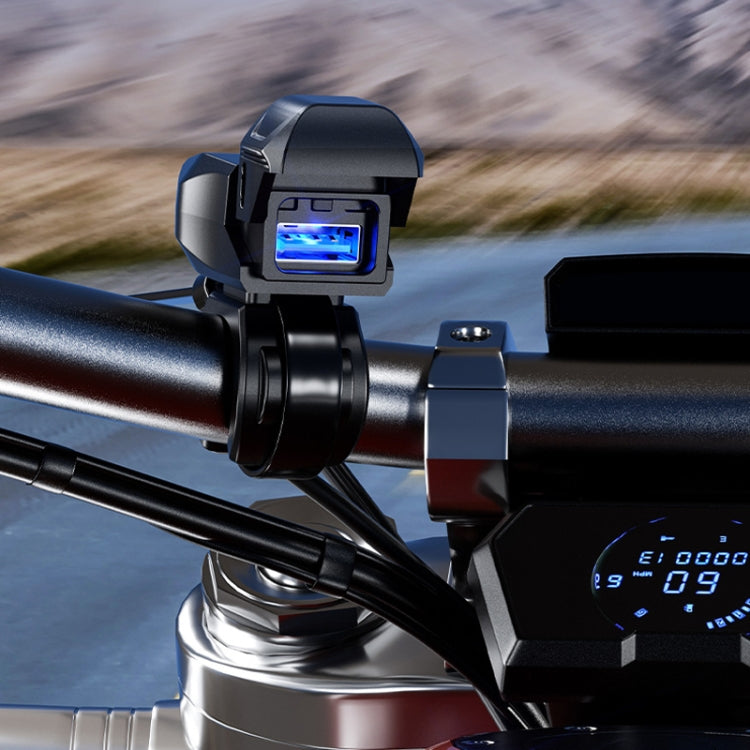 Kewig Motorcycle Phone Charger Outdoor Riding Fast Charging Waterproof USB Charging Stand, Model: B10-A - Battery Charger by Kewig | Online Shopping South Africa | PMC TechLife | Buy Now Pay Later Mobicred