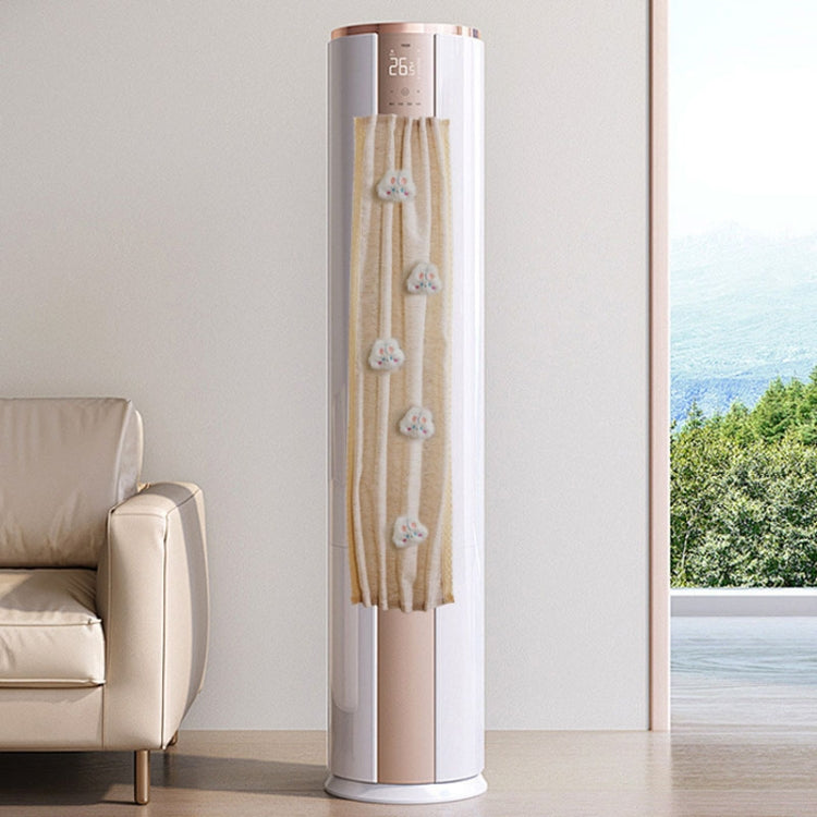 Air Conditioner Windshield Anti-Direct Blow Baby Windshield Curtain Dust Cover, Model: Vertical White Rabbit - free shipping - PMC TechLife - Order now!