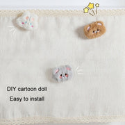 Air Conditioner Windshield Anti-Direct Blow Baby Windshield Curtain Dust Cover, Model: No Cartoon