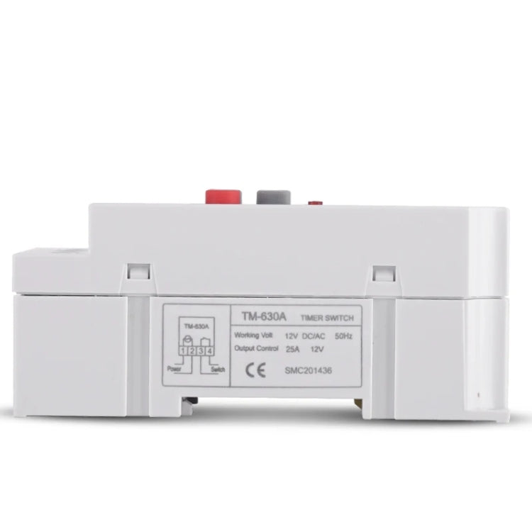 SINOTIMER  TM630A-4  12V DC Timer Switch Din Rail Digital Weekly Programmable Time Relay - free shipping - PMC Jewellery - Order now!