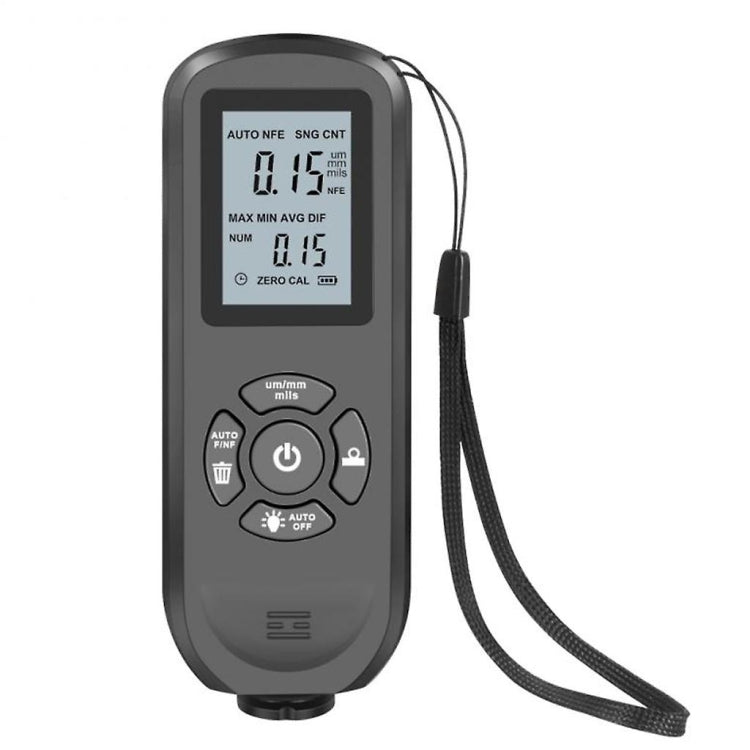 HW-300S High Precision Coating Thickness Gauge Anti-skid Paint Film Gauge(Black Vertical Screen) - Coating Thickness Gauge by PMC TechLife | Online Shopping South Africa | PMC TechLife | Buy Now Pay Later Mobicred