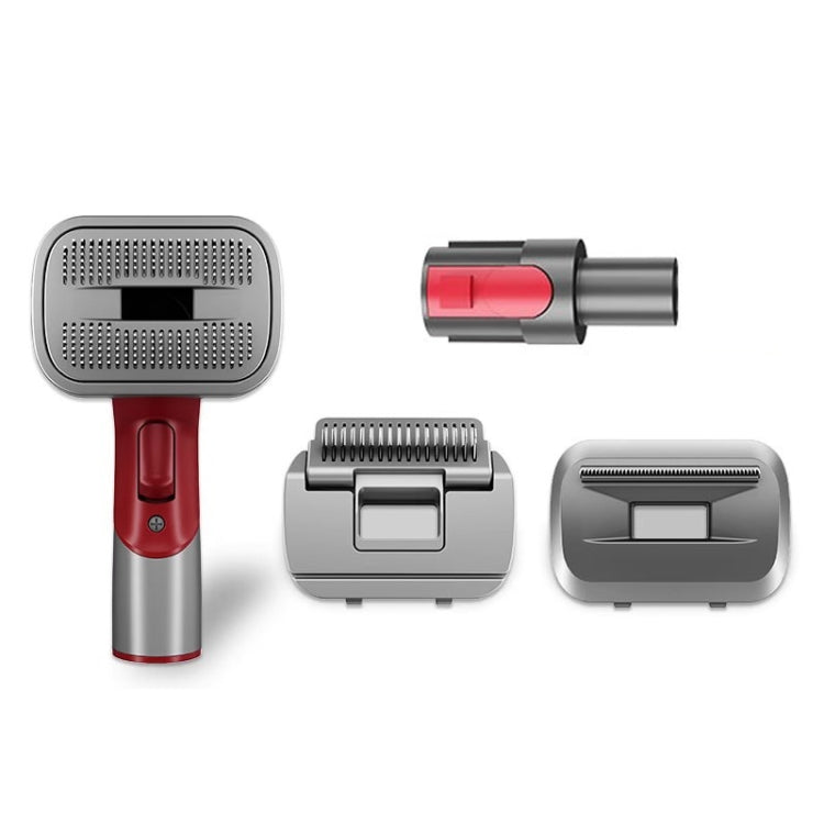 For Dyson V7 V8 V10 V11 V15 Pet 3 In 1 Grooming Suction Head Set Without Hose - For Dyson Accessories by PMC TechLife | Online Shopping South Africa | PMC TechLife | Buy Now Pay Later Mobicred