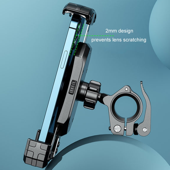Kewig Motorcycle Heightened Navigation Bracket Outdoor Riding Anti-Theft Cell Phone Holder, Model: M14-C4