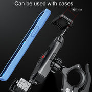 Kewig Motorcycle Heightened Navigation Bracket Outdoor Riding Anti-Theft Cell Phone Holder, Model: M14-C3