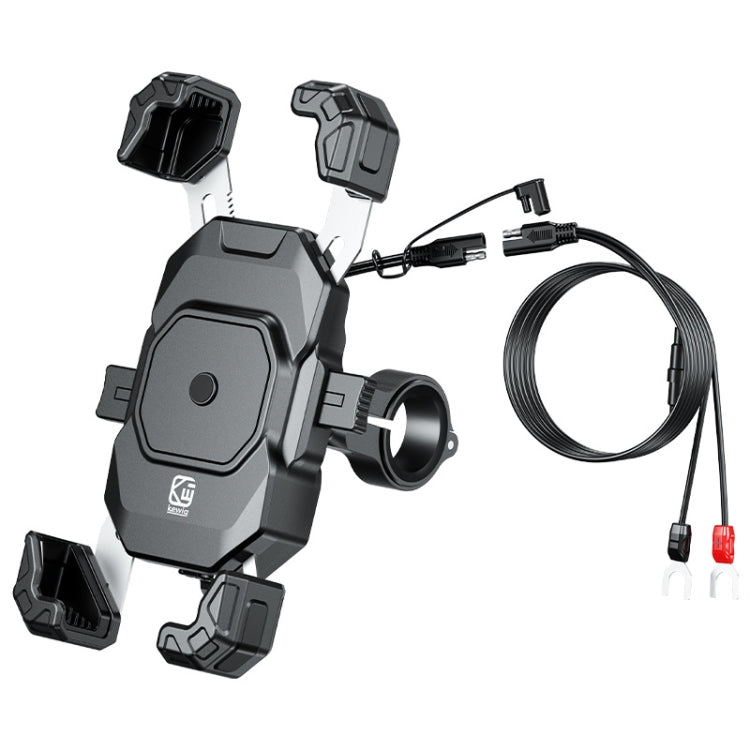 Kewig Motorcycle Navigation Phone Holder Outdoor Riding Charging Bracket, Model: M11-G2-A1 - free shipping - PMC TechLife - Order now!