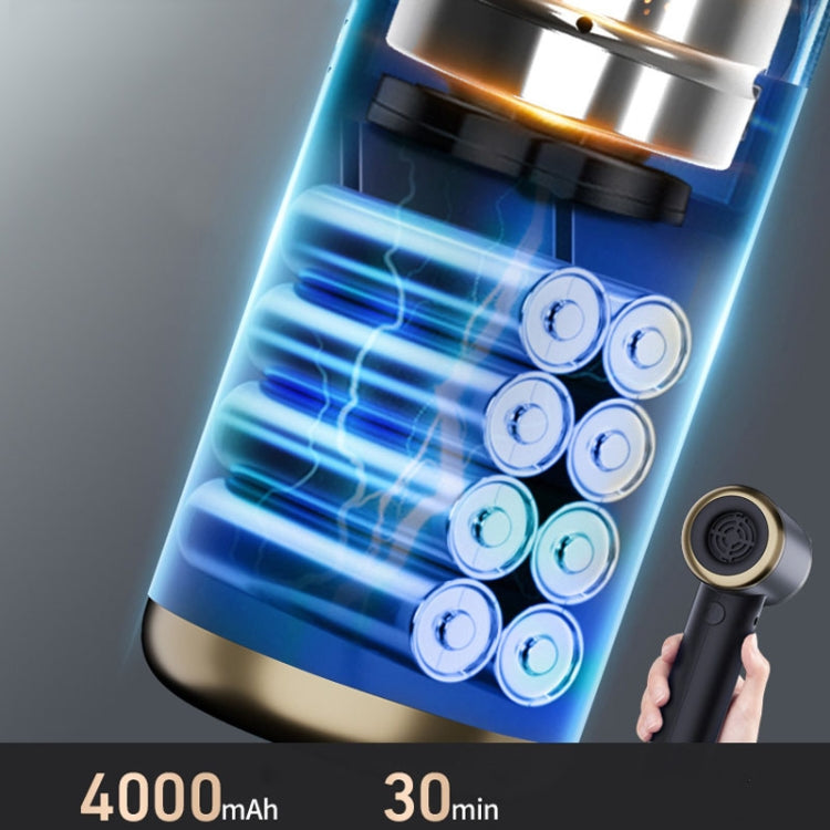 Car Vacuum Cleaner Vacuum Blower Dual Purpose Wireless Mini Vacuum Cleaner(Black Gold) - Vacuum Cleaner by PMC TechLife | Online Shopping South Africa | PMC TechLife | Buy Now Pay Later Mobicred