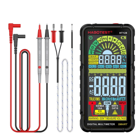 HABOTEST Automatic Range Digital Display Ultra-Clear Intelligent Current Multimeter - free shipping - PMC Jewellery - Order now!