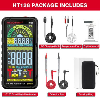 HABOTEST Automatic Range Digital Display Ultra-Clear Intelligent Current Multimeter - free shipping - PMC Jewellery - Order now!