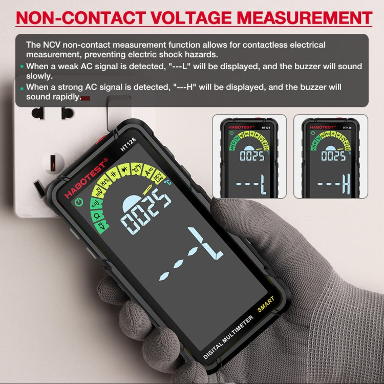 HABOTEST Automatic Range Digital Display Ultra-Clear Intelligent Current Multimeter - free shipping - PMC Jewellery - Order now!