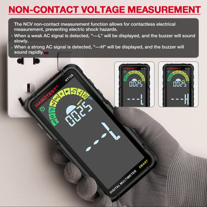 HABOTEST Automatic Range Digital Display Ultra-Clear Intelligent Current Multimeter - free shipping - PMC Jewellery - Order now!