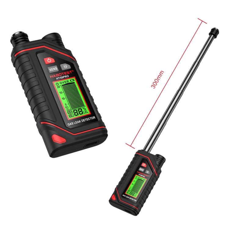 HABOTEST Portable Rechargeable Gas Detector - free shipping - PMC TechLife - Order now!
