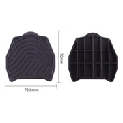 For Peloton Venzo Spinning Bike Locking Pedal To Flat Pedal Conversion Plate(Black)