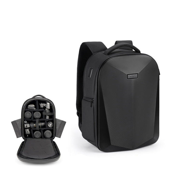 Cwatcun D108 Large Hard Shell Shoulder Camera Bag Waterproof Shockproof Photography Pack - free shipping - PMC TechLife - Order now!