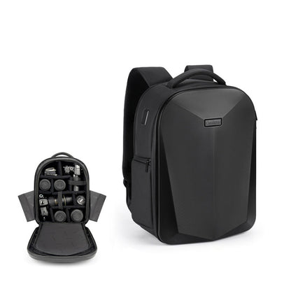 Cwatcun D108 Large Hard Shell Shoulder Camera Bag Waterproof Shockproof Photography Pack - free shipping - PMC Jewellery - Order now!