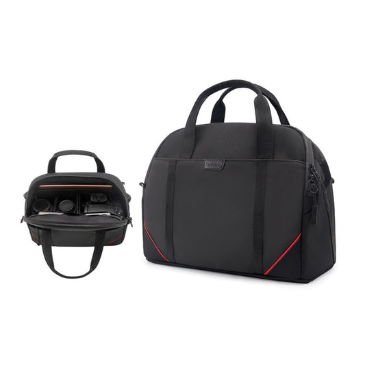 Cwatcun D109 Portable Casual Waterproof Multi-Function Camera Storage Photography Bag, Color: Small Black - free shipping - PMC Jewellery - Order now!