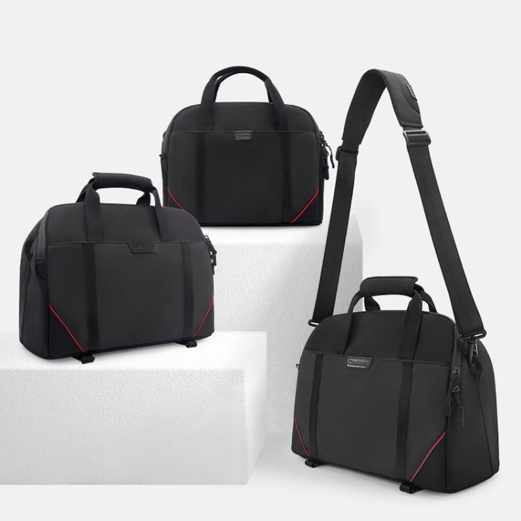Cwatcun D109 Portable Casual Water-resistant Multi-Function Camera Storage Photography Bag, Color: Small Black