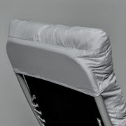 170x53x8cm Thickened Slip-on Home Recliner Cushion Garden Rocking Chair Cushion(Grey)