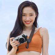 DC202L 2.8-Inch 4K HD 16X Zoom Photography Digital Camera Home SLR Camera, Color: Black EU Plug