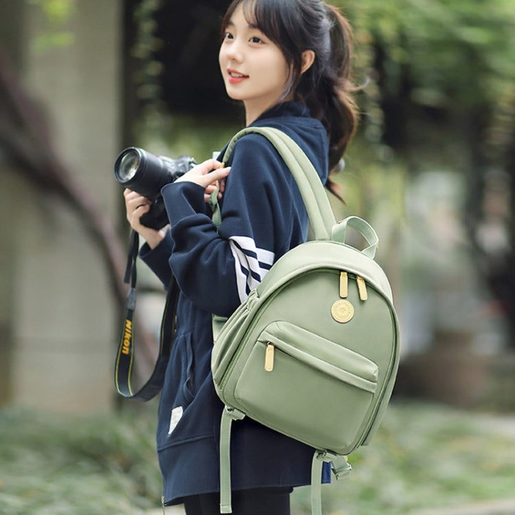 Cwatcun D125 Small Shoulder Camera Bag Casual Commuter DSLR Backpack(Green) - free shipping - PMC TechLife - Order now!