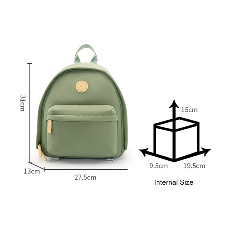 Cwatcun D125 Small Shoulder Camera Bag Casual Commuter DSLR Backpack(White)