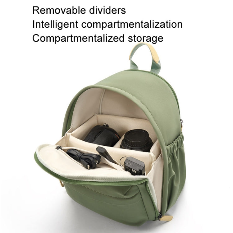 Cwatcun D125 Small Shoulder Camera Bag Casual Commuter DSLR Backpack(White) - free shipping - PMC TechLife - Order now!