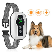 Anti-False Triggering Dog Bark Collar Water-resistant Bark Stopper with 5 Adjustable Sensitivity(Black)