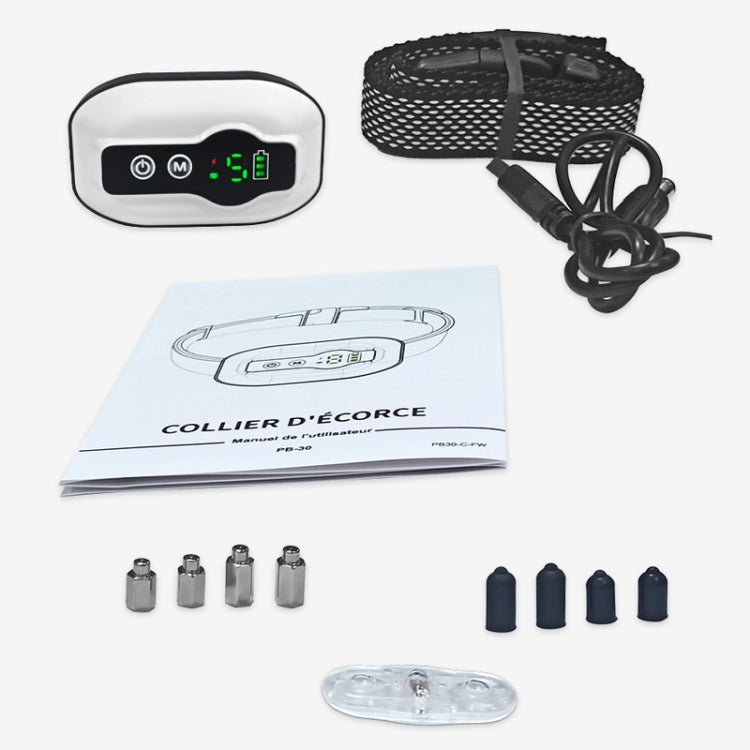 Anti-False Triggering Dog Bark Collar Waterproof Bark Stopper with 5 Adjustable Sensitivity(Black) - Training Aids by PMC TechLife | Online Shopping South Africa | PMC TechLife | Buy Now Pay Later Mobicred