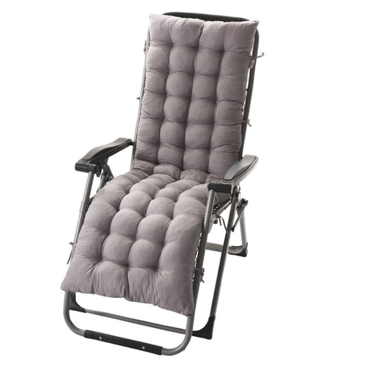 175x48x8cm Thickened Soft Home Recliner Cushions Garden Rocking Chair Cushions(Grey) - free shipping - PMC Jewellery - Order now!