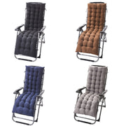 175x48x8cm Thickened Soft Home Recliner Cushions Garden Rocking Chair Cushions(Navy Blue)
