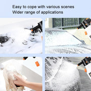 2L Car Wash Electric Foam Sprayer Rechargeable Pressurized PA Pot Electric Booster Sprayer(White)