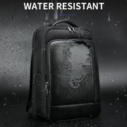 Bopai 61-51011 Large-Capacity Water-resistant Business Laptop Backpack With USB+Type-C Port(Black)