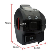 For Yamaha YBR125 Motorcycle Modification Left and Right Handlebar Switch Assembly