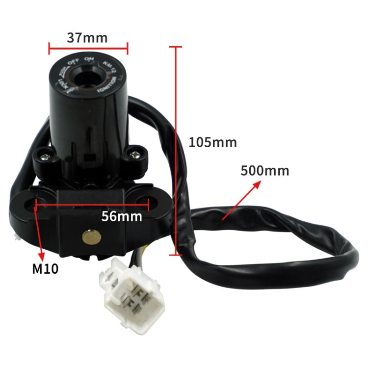 For Kawasaki ZX-6R/Z1000 Lock Ignition Fuel Tank Cap Set - free shipping - PMC TechLife - Order now!