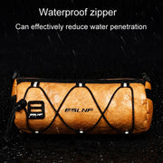 ESLNF Outdoor Large Capacity Bicycle Bag Mountain Bike Cycling Water-resistant Satchel(Brown)