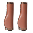 1pair Bicycle Non-Slip Leather Handlebar Grips Mountain Bike Vintage Handlebar Protector(Brown) - Bicycle Grips by PMC TechLife | Online Shopping South Africa | PMC TechLife | Buy Now Pay Later Mobicred