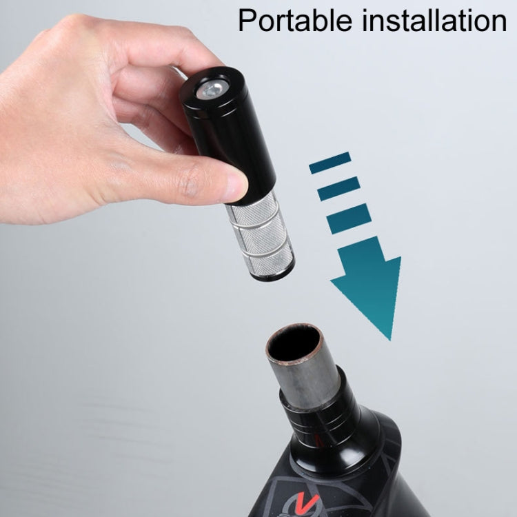 Bicycle Hidden Handlebar Lifter Mountain Bike Handlebar Riser Fork Tap, Style: Short