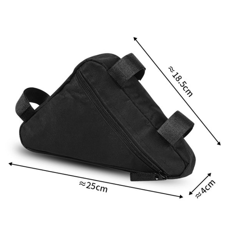 Large Capacity Bicycle Saddle Bag Outdoor Riding Triangle Toolkit(All Black) - free shipping - PMC TechLife - Order now!