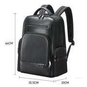 Bopai 61-120511 arge-capacity Travel Business Laptop Backpack With USB+Type-C Port(Black)