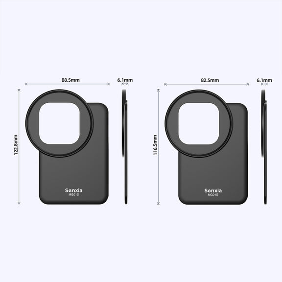 For iPhone Senxia Magsafe Magnetic Mobile Phone Filter Holder Phone Lens Adapter Base For 6.7-inch