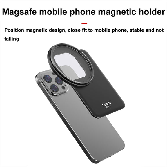 For iPhone Senxia Magsafe Magnetic Mobile Phone Filter Holder Phone Lens Adapter Base For 6.1-inch