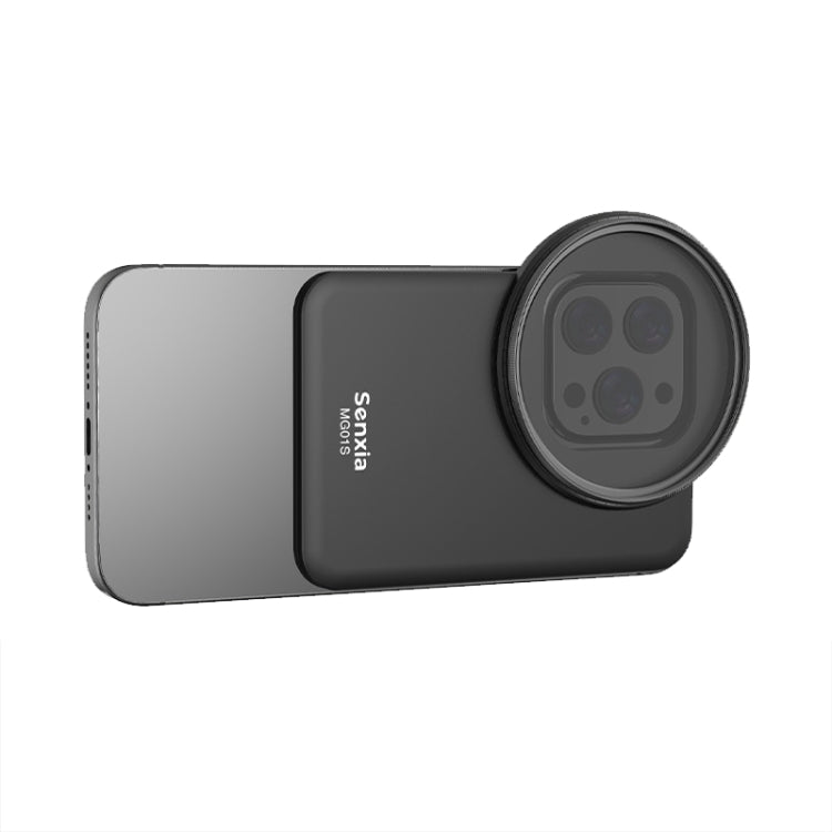 For iPhone Senxia Magsafe Magnetic Mobile Phone Filter Holder Phone Lens Adapter Base For 6.7-inch