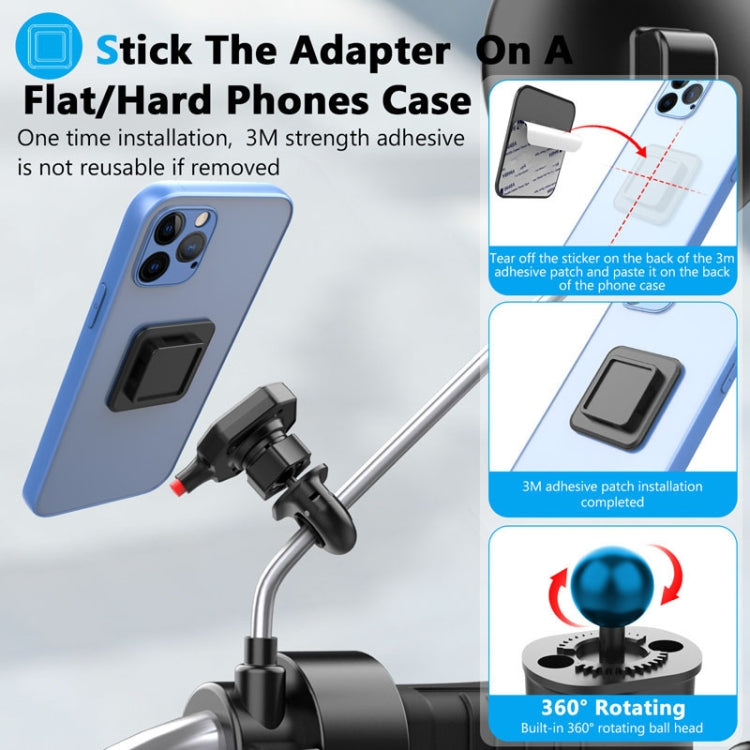 146A Bicycle Motorcycle Cell Phone Holder Rearview Mirror Handlebar Outdoor Riding Navigation Holder - Holder by PMC TechLife | Online Shopping South Africa | PMC TechLife | Buy Now Pay Later Mobicred