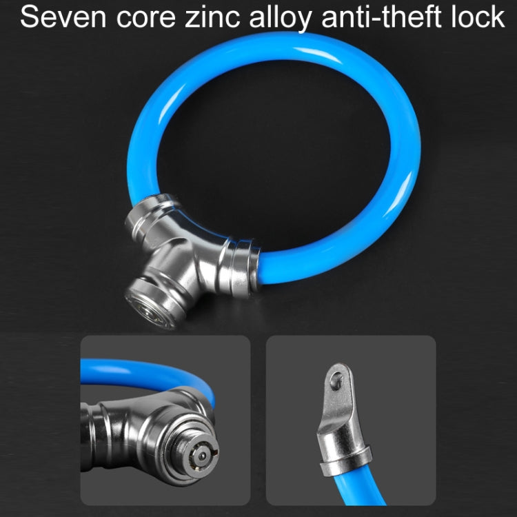 Mountain Bike Cable Lock Outdoor Cycling Waterproof Anti-Theft Lock(Random Color Delivery) - Bicycle Locks & Bicycle Pumps by PMC TechLife | Online Shopping South Africa | PMC TechLife | Buy Now Pay Later Mobicred