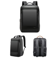 Bopai 61-53111 Large-capacity Water-resistant Business Laptop Backpack With USB+Type-C Port(Black)
