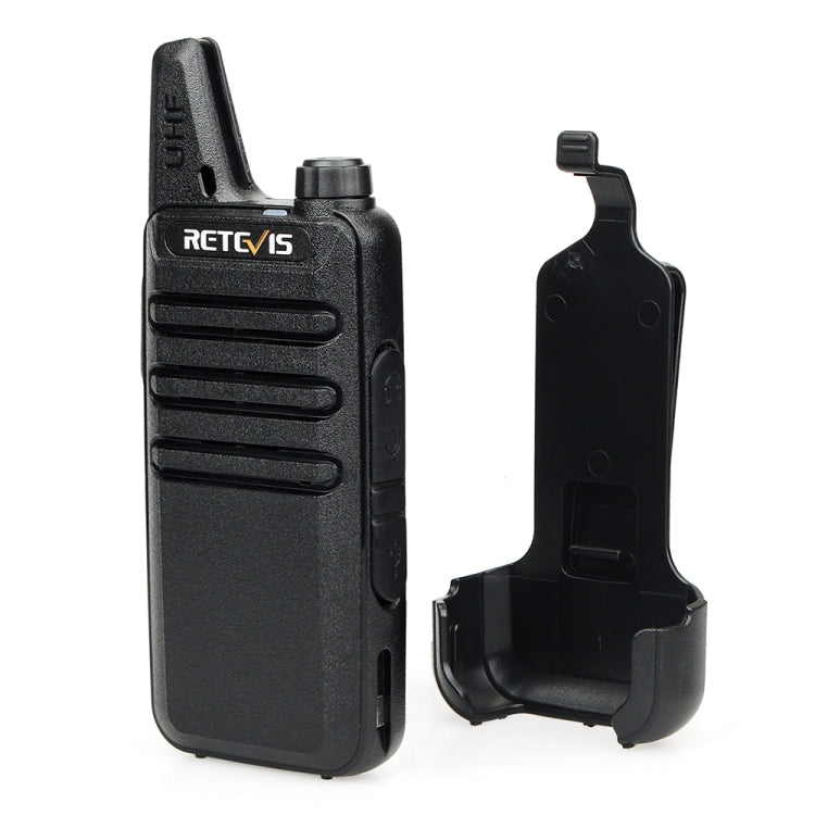 RETEVIS RT22 Hotel Mini Charging Two-Way Wireless Intercom Walkie Talkie(US Frequency with Plug) - Handheld Walkie Talkie by RETEVIS | Online Shopping South Africa | PMC TechLife | Buy Now Pay Later Mobicred