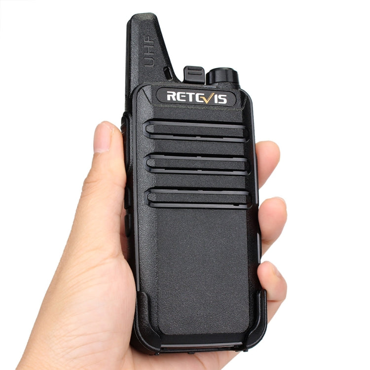 RETEVIS RT22 Hotel Mini Charging Two-Way Wireless Intercom Walkie Talkie(US Frequency with Plug) - Handheld Walkie Talkie by RETEVIS | Online Shopping South Africa | PMC TechLife | Buy Now Pay Later Mobicred