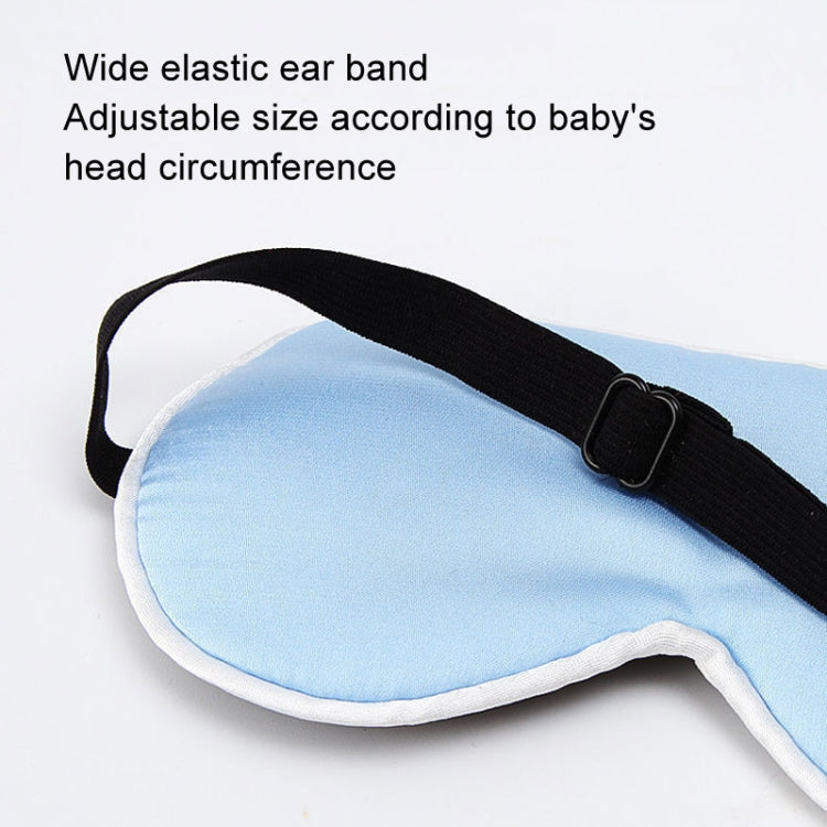 Baby Blackout Sun Eyeshade Baby UV Silk Mask(Blue) - free shipping - PMC TechLife - Order now!